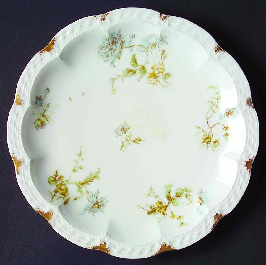 Schleiger 221L Coupe Salad Plate by Haviland-1