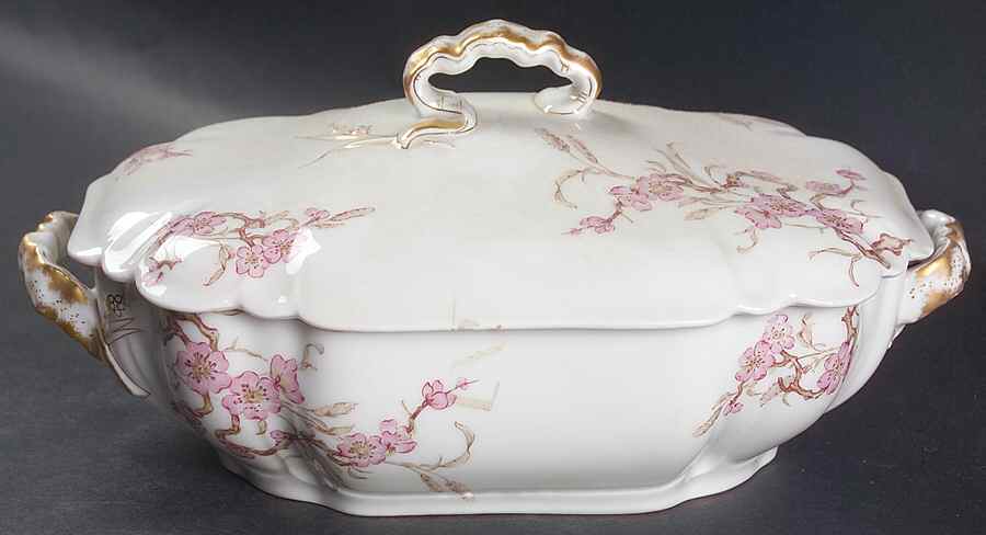 Schleiger 222E Oval Covered Vegetable by Haviland-1