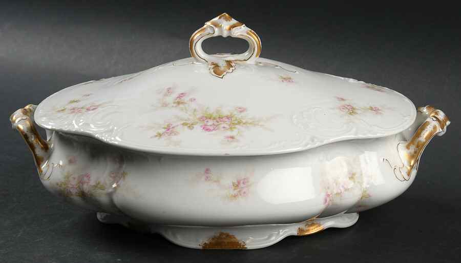 Schleiger 223b Oval Covered Vegetable by Haviland-1