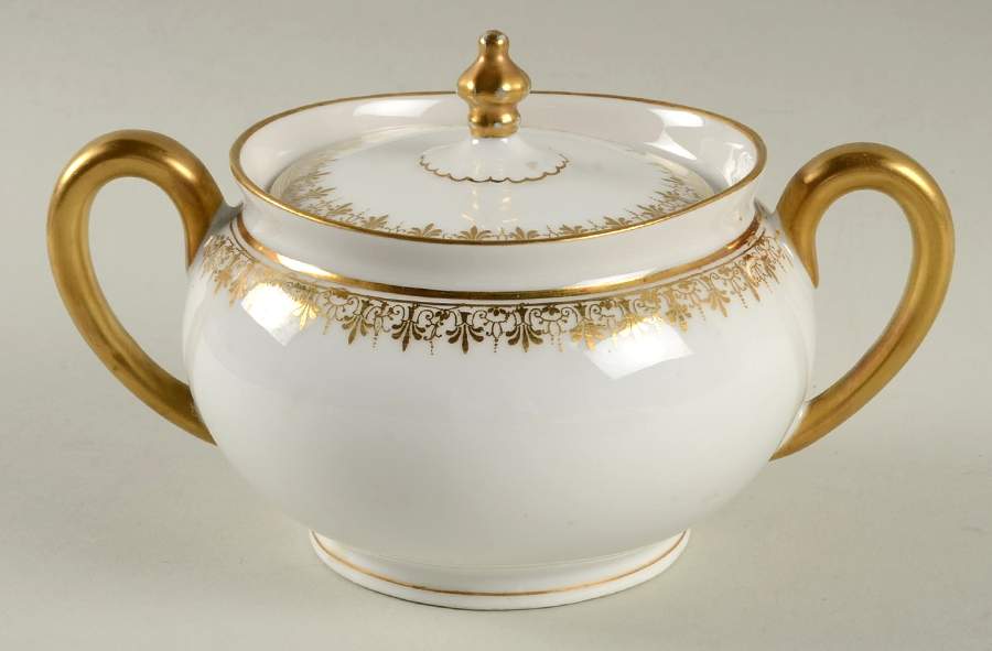 H1311 Sugar Bowl & Lid by Haviland-1