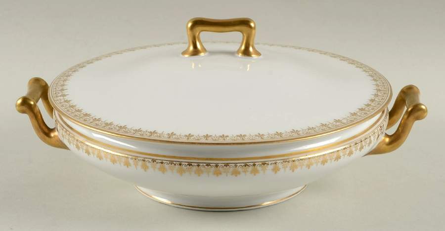 H1311 Round Covered Vegetable by Haviland-1