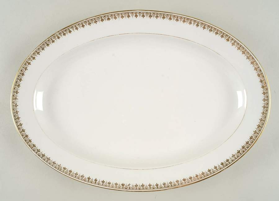 H1311 16" Oval Serving Platter by Haviland-1