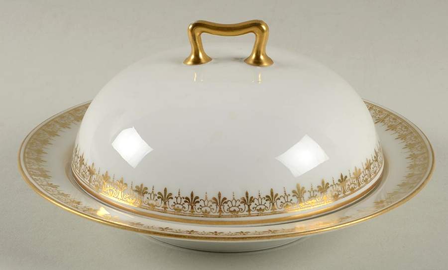H1311 Round Covered Butter by Haviland-1