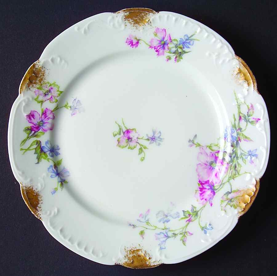 Schleiger 224k Bread & Butter Plate by Haviland-1