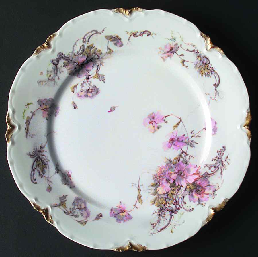 Schleiger 226n Dinner Plate by Haviland-1