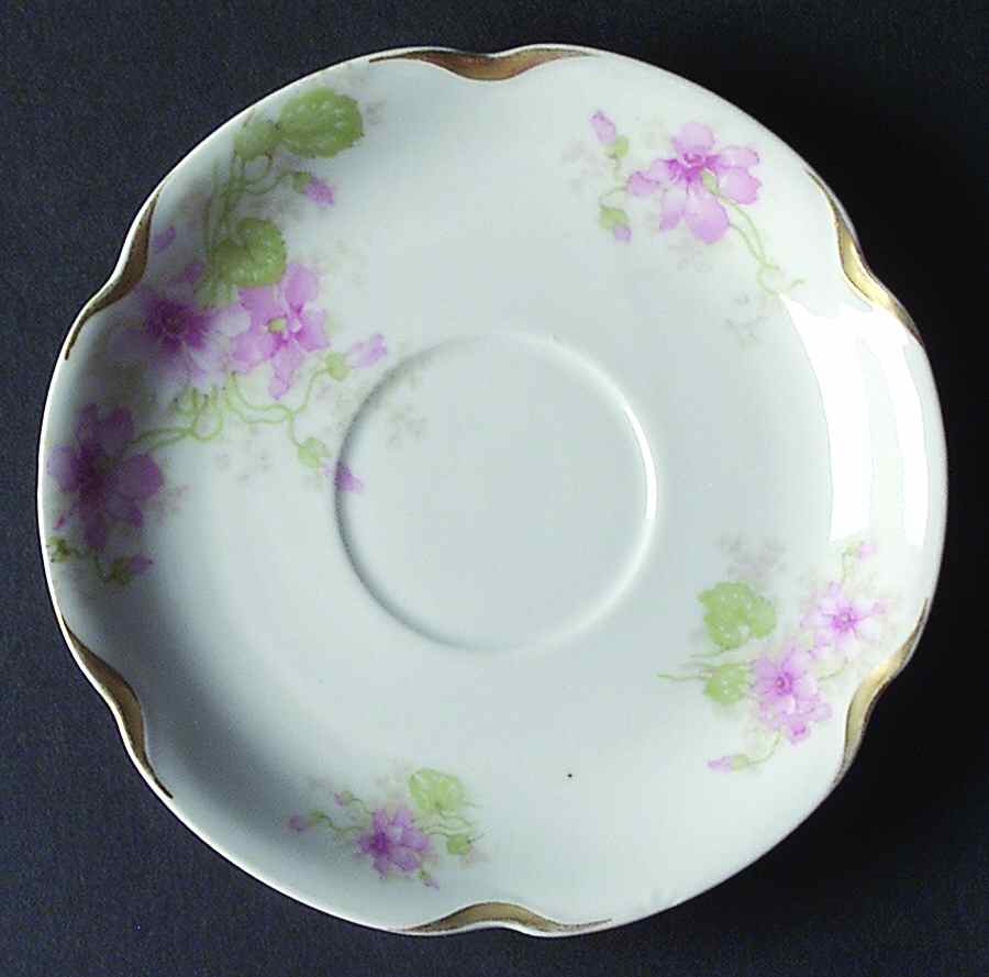 Schleiger 227e Saucer for Flat Cup by Haviland-1