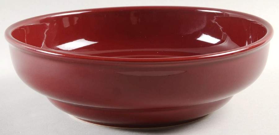 Fiesta Cinnabar (Intro 2000) 48 Oz Betty Bowl by Homer Laughlin -1