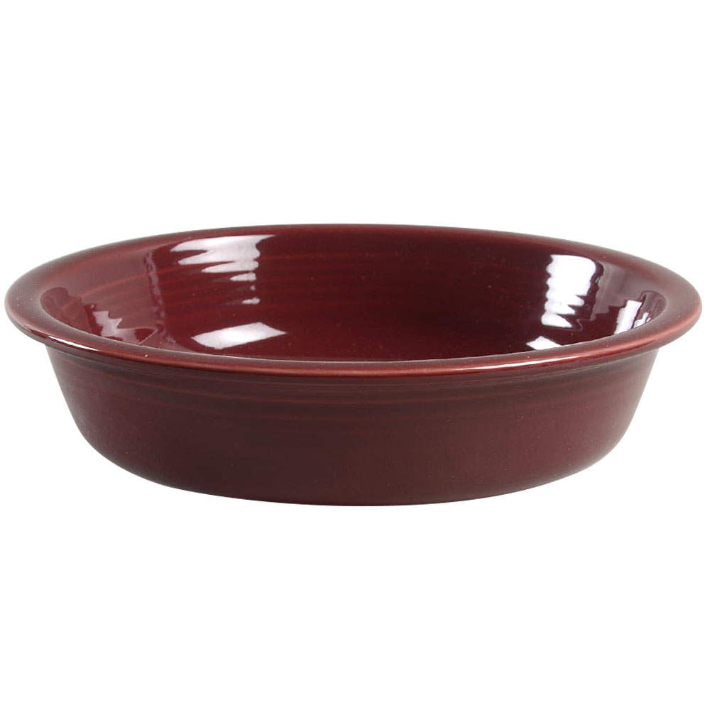 Fiesta Cinnabar (Intro 2000) Coupe Soup Bowl by Homer Laughlin -1