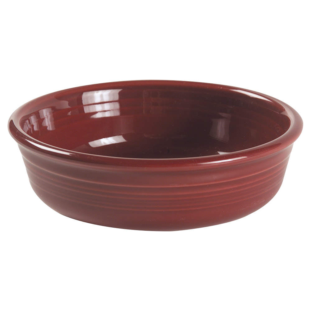 Fiesta Cinnabar (Intro 2000) Coupe Cereal Bowl by Homer Laughlin -1