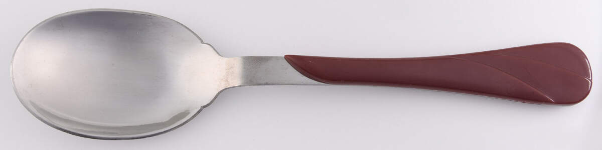 Fiesta Cinnabar (Intro 2000) Tablespoon (Serving Spoon) by Homer Laughlin -1