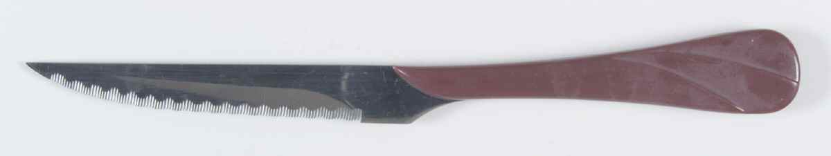 Fiesta Cinnabar (Intro 2000) Individual Steak Knife by Homer Laughlin -1