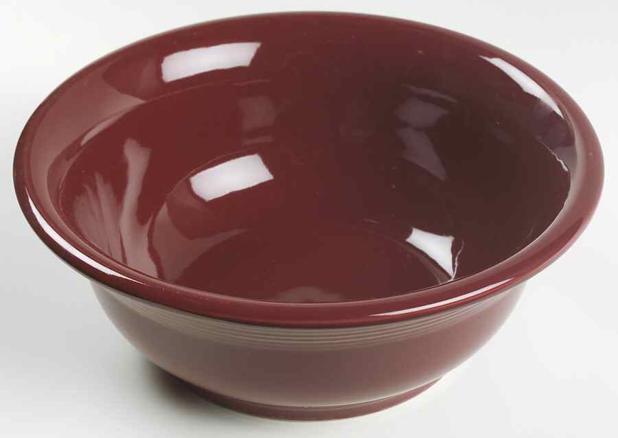 Fiesta Cinnabar (Intro 2000) 9" Mixing Bowl by Homer Laughlin -1