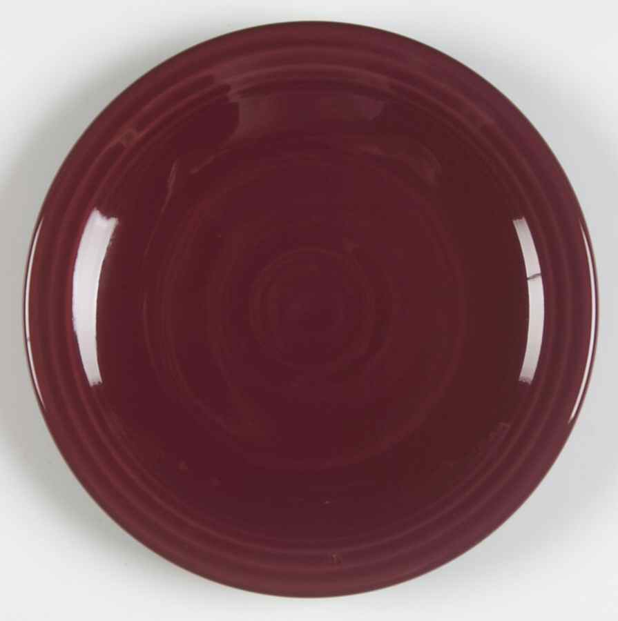 Fiesta Cinnabar (Intro 2000) Bread & Butter Plate by Homer Laughlin -1