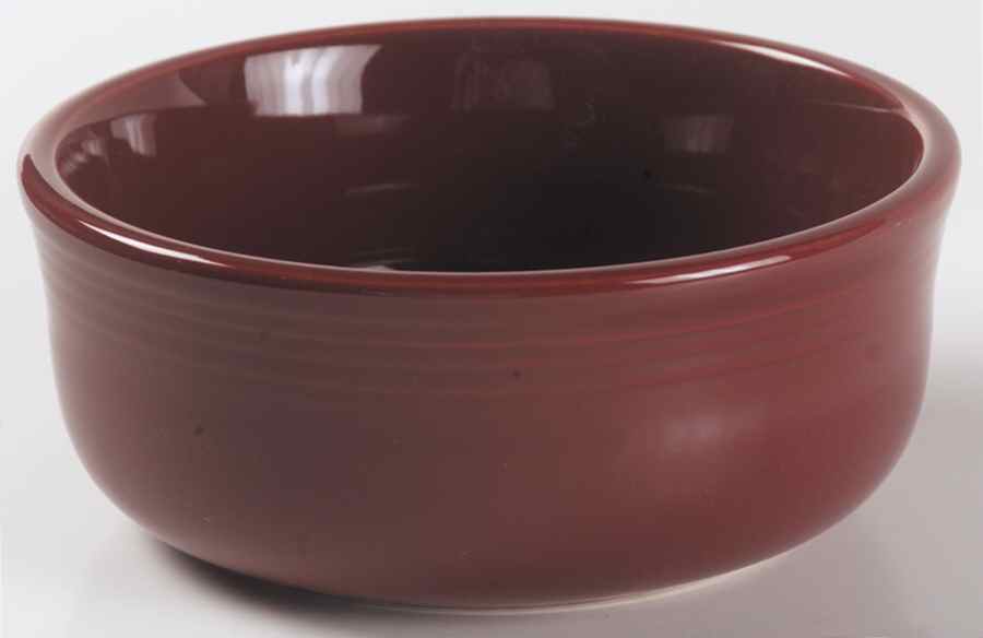 Fiesta Cinnabar (Intro 2000) Chowder Bowl by Homer Laughlin -1