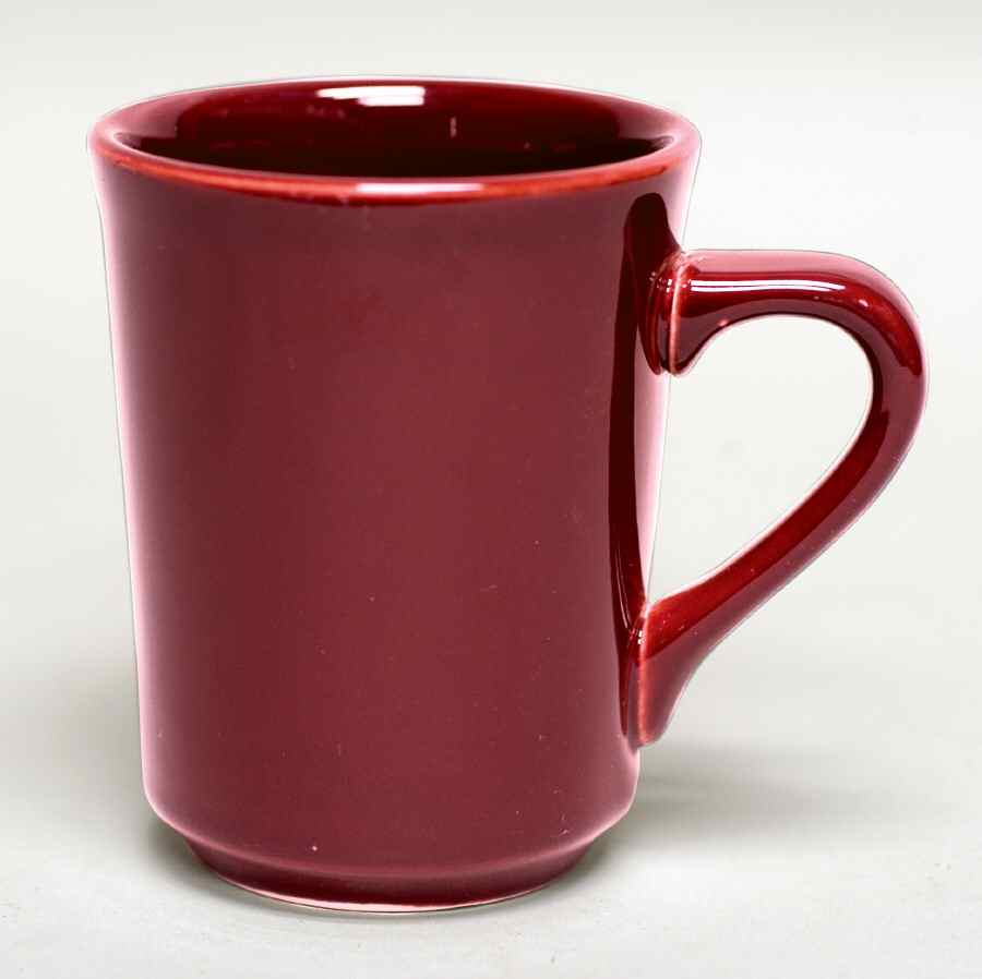 Fiesta Cinnabar (Intro 2000) Denver Mug by Homer Laughlin -1