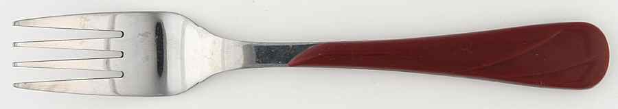 Fiesta Cinnabar (Intro 2000) Dinner Fork (7 1/2" or Larger) by Homer Laughlin -1