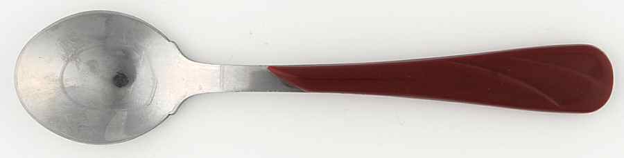 Fiesta Cinnabar (Intro 2000) Teaspoon by Homer Laughlin -1