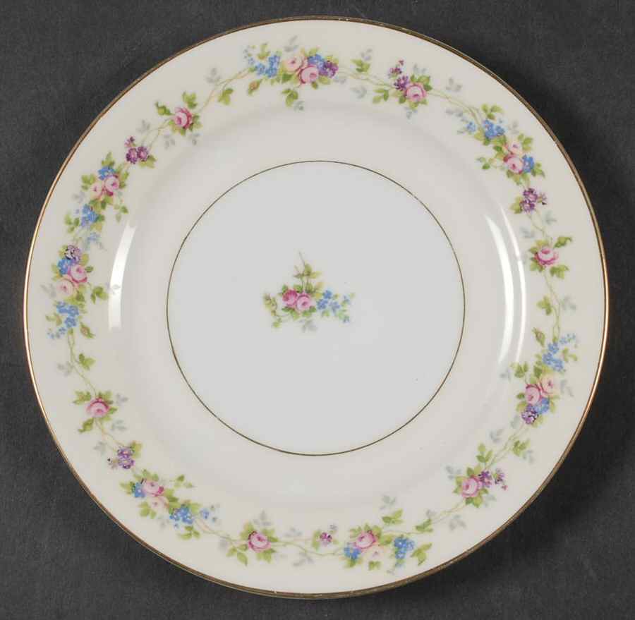HWC10 Bread & Butter Plate by HW (Germany, Czech)-1
