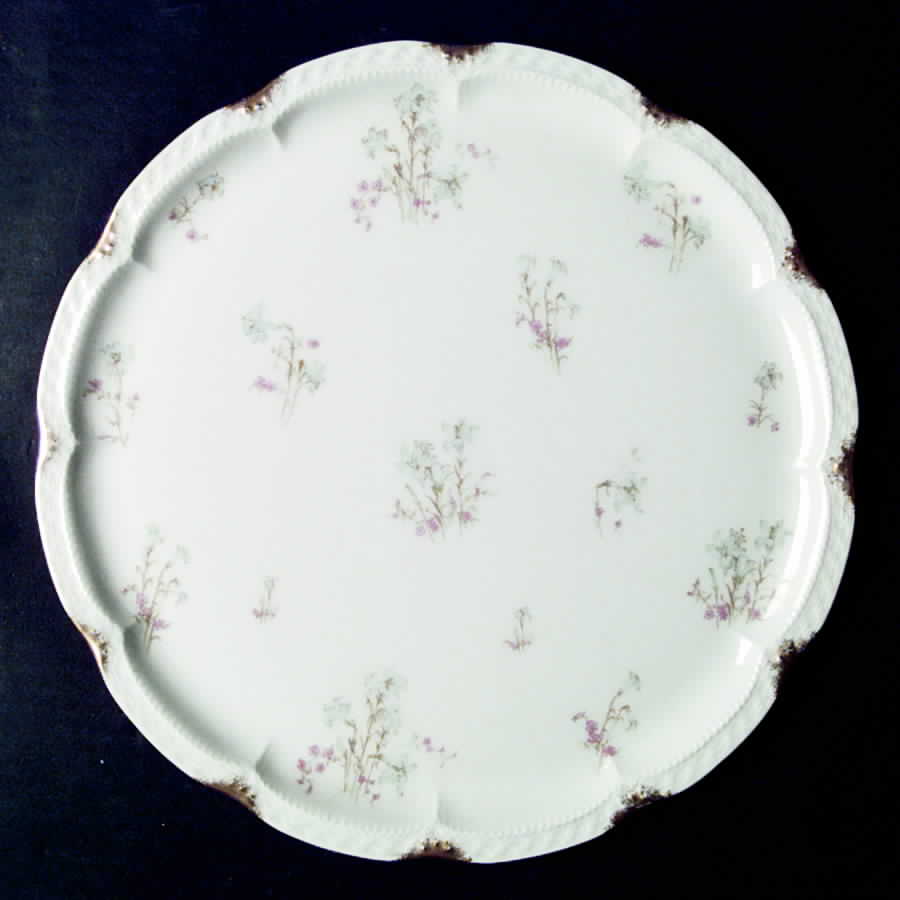Schleiger 229a Cake Plate by Haviland-1