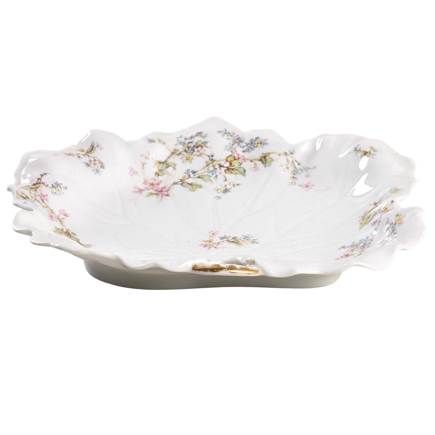 Schleiger 232e 9" Leaf Dish by Haviland-1