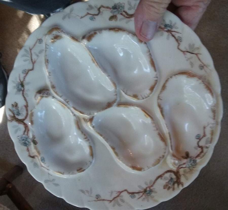 Schleiger 243A Oyster Plate by Haviland-1