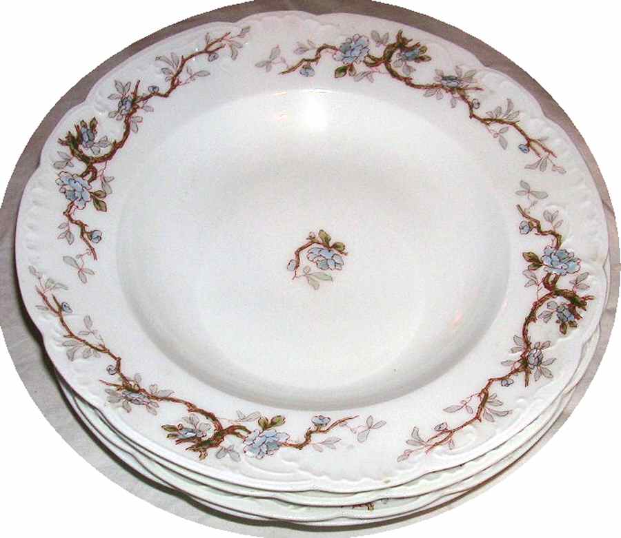 Schleiger 243A Dinner Plate by Haviland-1