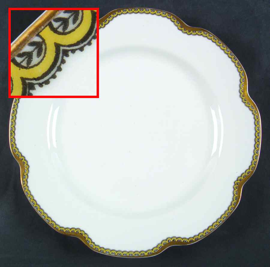 Schleiger 757 Luncheon Plate by Haviland-1