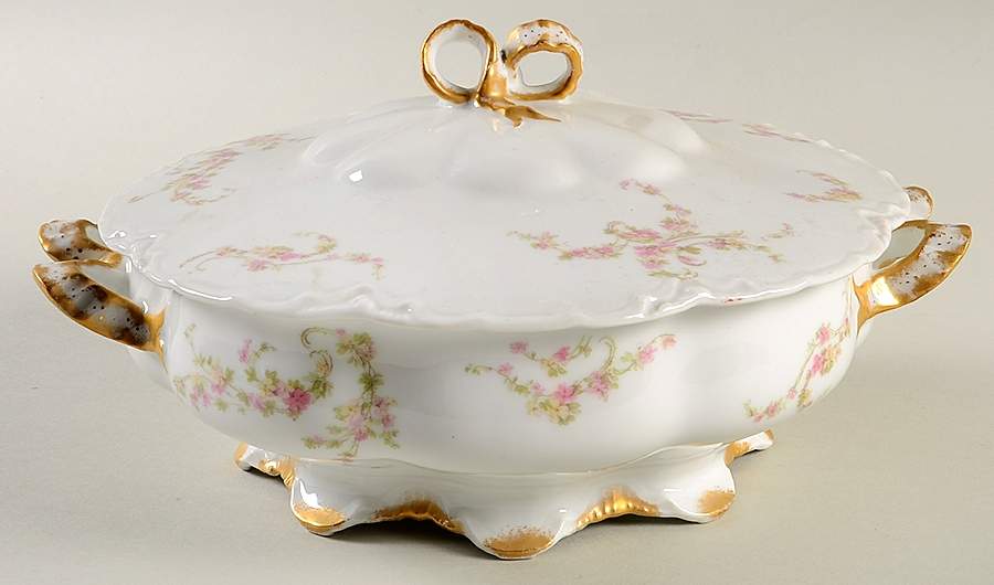 Schleiger 247a Round Covered Vegetable by Haviland-1