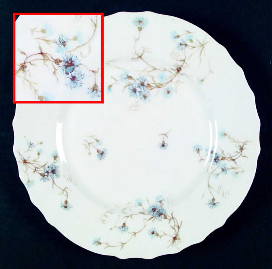 Schleiger 1019 Dinner Plate by Haviland-1