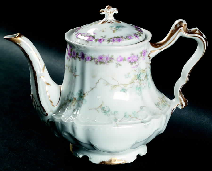 Schleiger 248IZ Teapot & Lid by Haviland-1