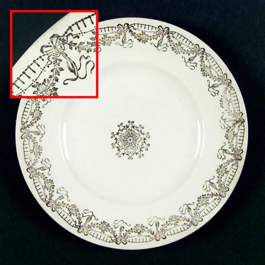 K05 Dinner Plate by Homer Laughlin -1
