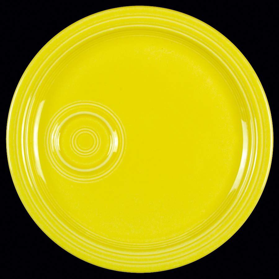 Fiesta Sunflower (Intro 2001) Snack Plate by Homer Laughlin -1