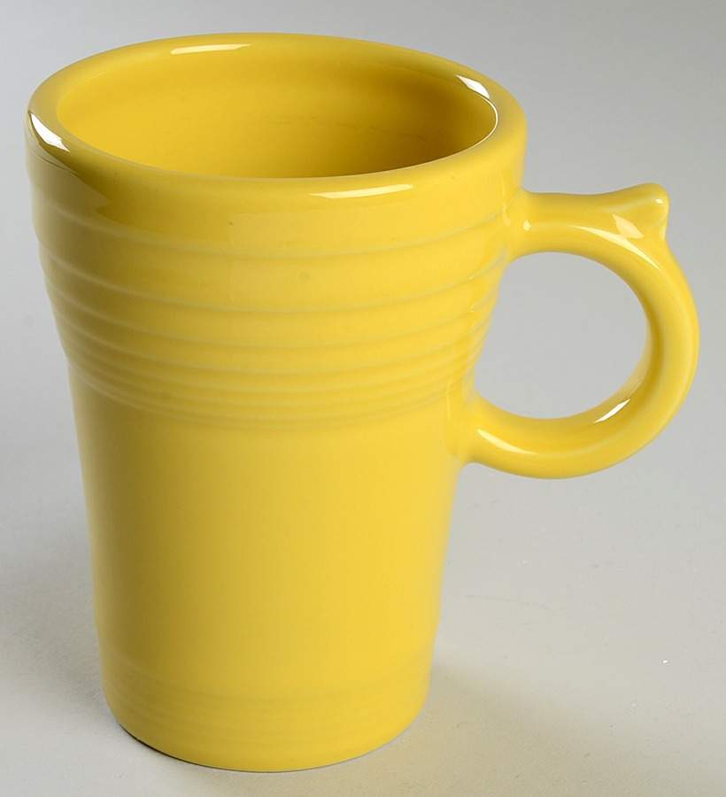 Fiesta Sunflower (Intro 2001) Latte Mug by Homer Laughlin -1