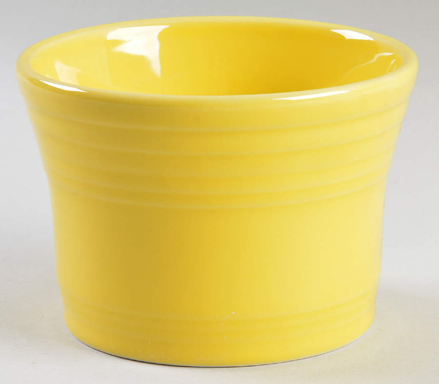 Fiesta Sunflower (Intro 2001) Dip Bowl for Chip & Dip Set by Homer Laughlin -1