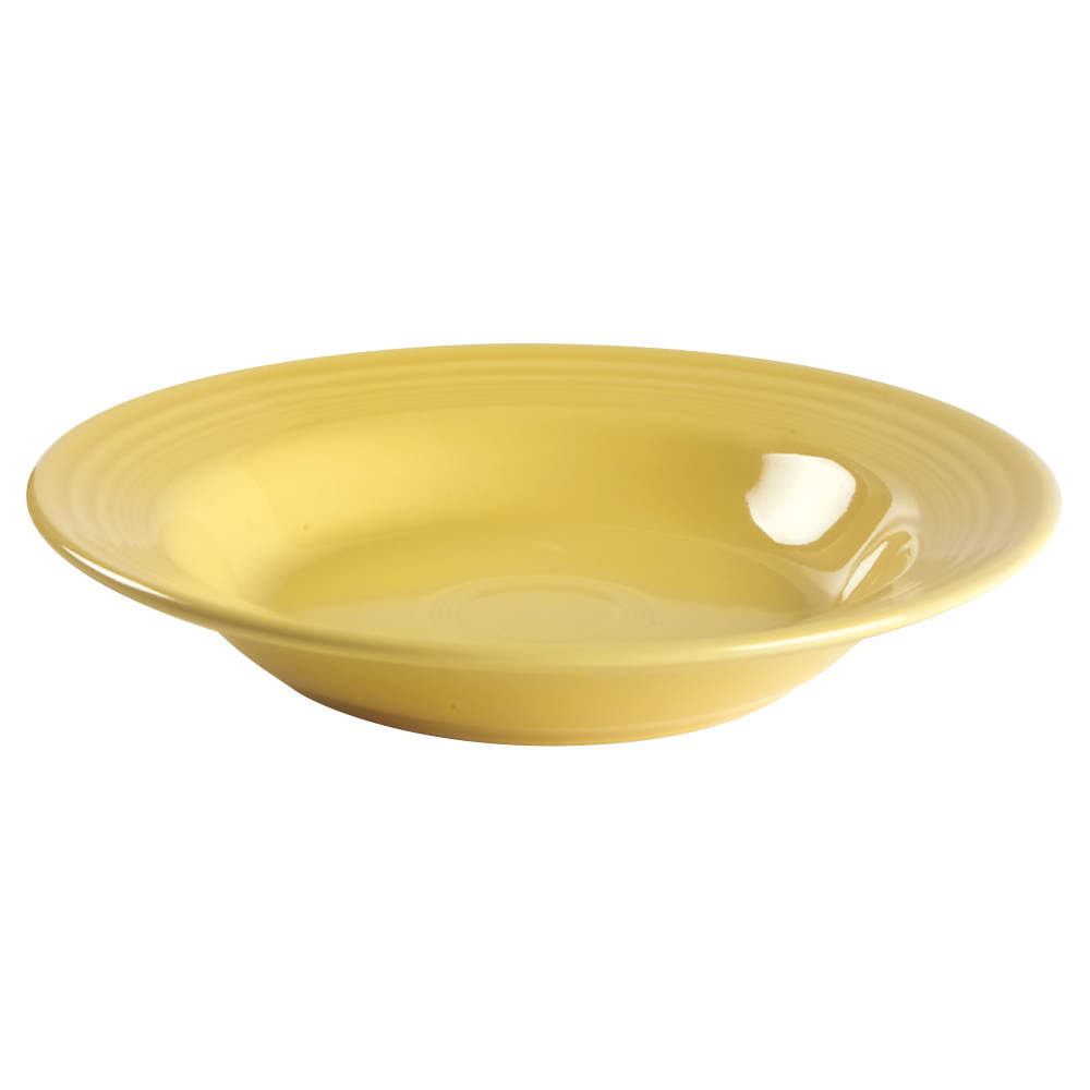 Fiesta Sunflower (Intro 2001) Large Rim Soup Bowl by Homer Laughlin -1