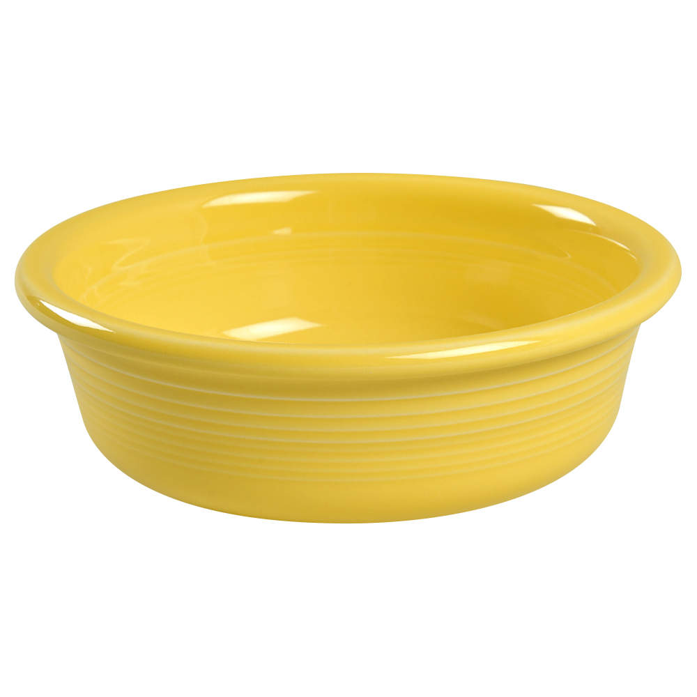 Fiesta Sunflower (Intro 2001) 7" Round Vegetable Bowl by Homer Laughlin -1