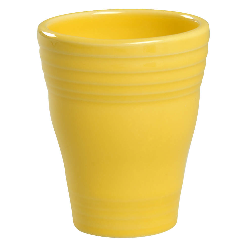 Fiesta Sunflower (Intro 2001) China Bathroom Tumbler by Homer Laughlin -1