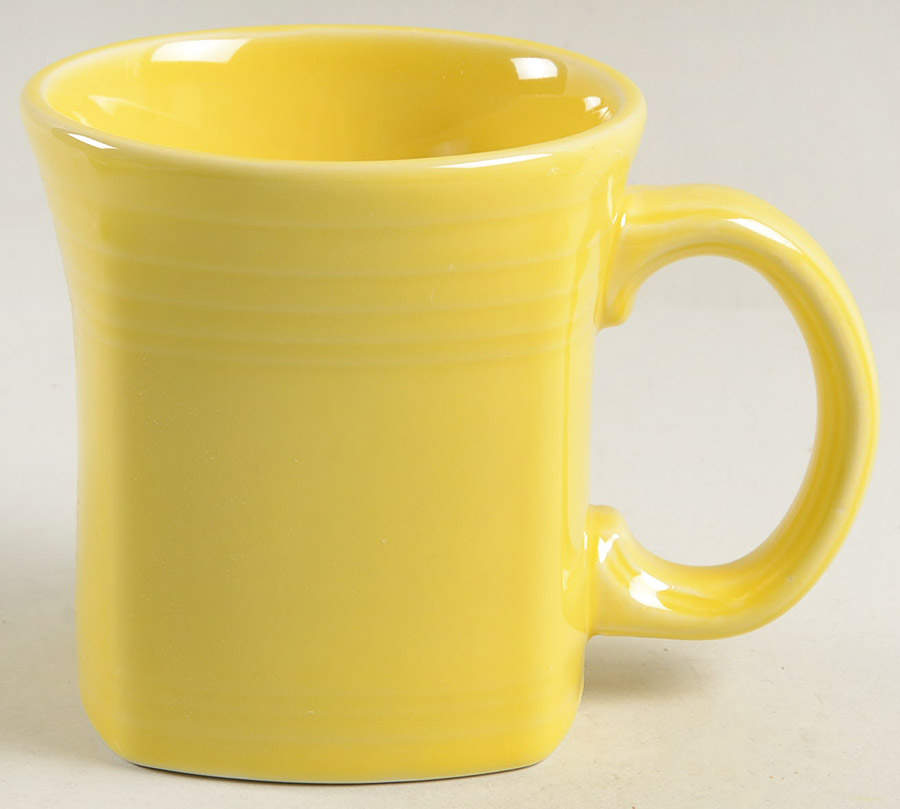 Fiesta Sunflower (Intro 2001) Square Mug by Homer Laughlin -1