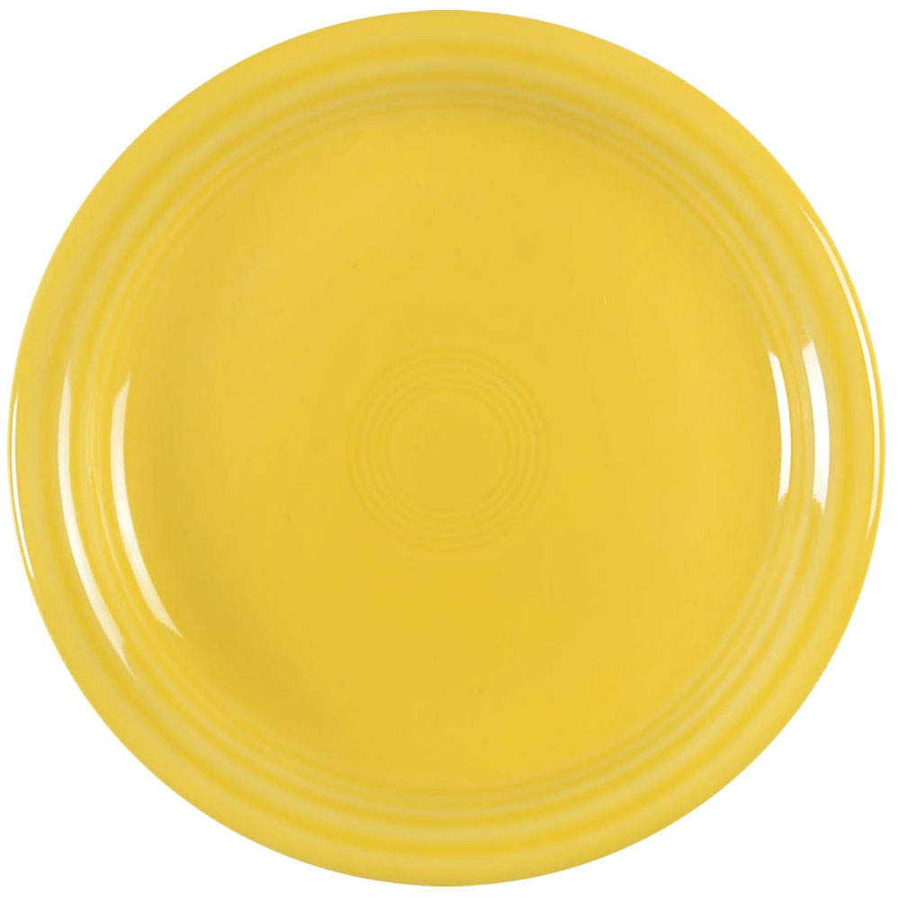 Fiesta Sunflower (Intro 2001) Bistro Deep Salad Plate by Homer Laughlin -1