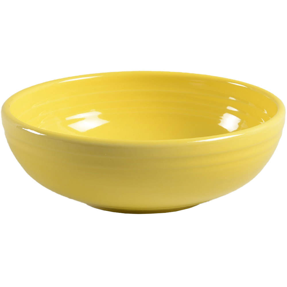Fiesta Sunflower (Intro 2001) 7" Bistro Bowl by Homer Laughlin -1