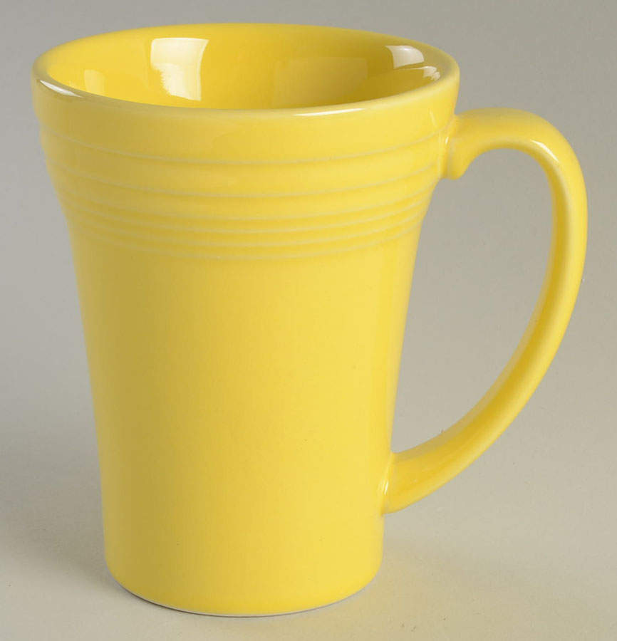 Fiesta Sunflower (Intro 2001) 16 Oz Bistro Latte Mug by Homer Laughlin -1