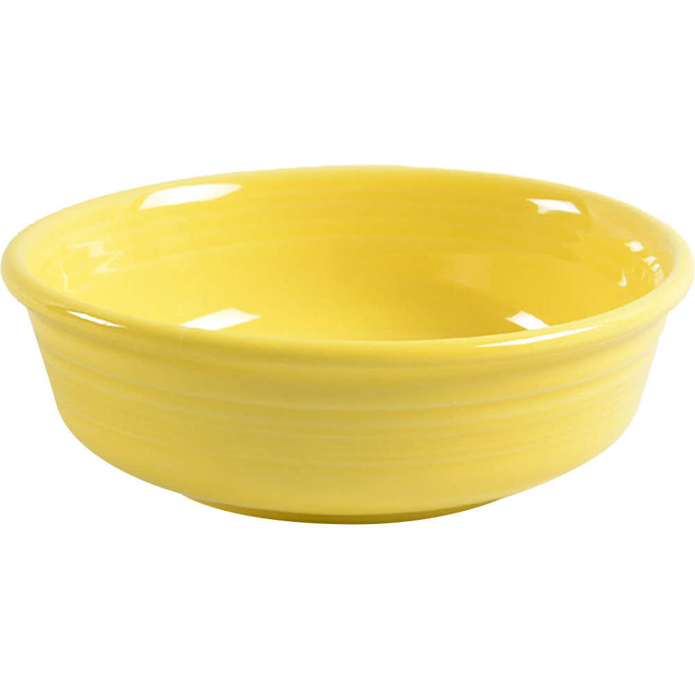 Fiesta Sunflower (Intro 2001) Coupe Cereal Bowl by Homer Laughlin -1
