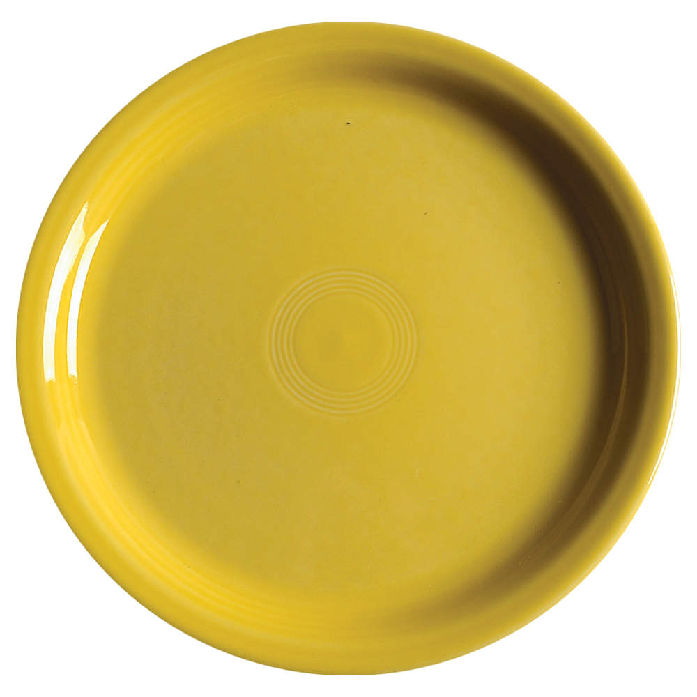 Fiesta Sunflower (Intro 2001) 9" Round Buffet Plate by Homer Laughlin -1