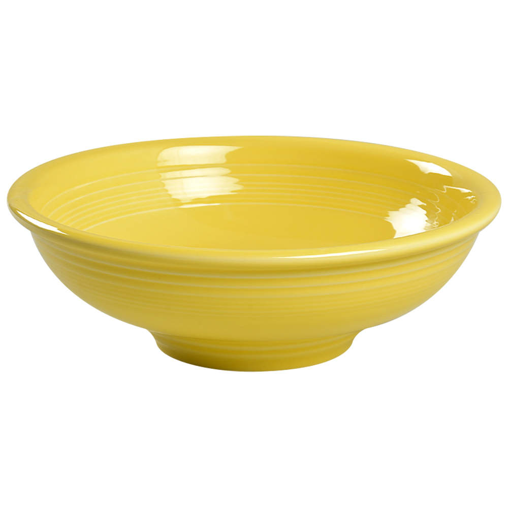 Fiesta Sunflower (Intro 2001) Pedestal Bowl by Homer Laughlin -1
