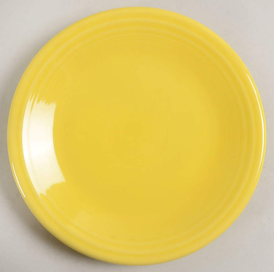 Fiesta Sunflower (Intro 2001) Salad Plate by Homer Laughlin -1