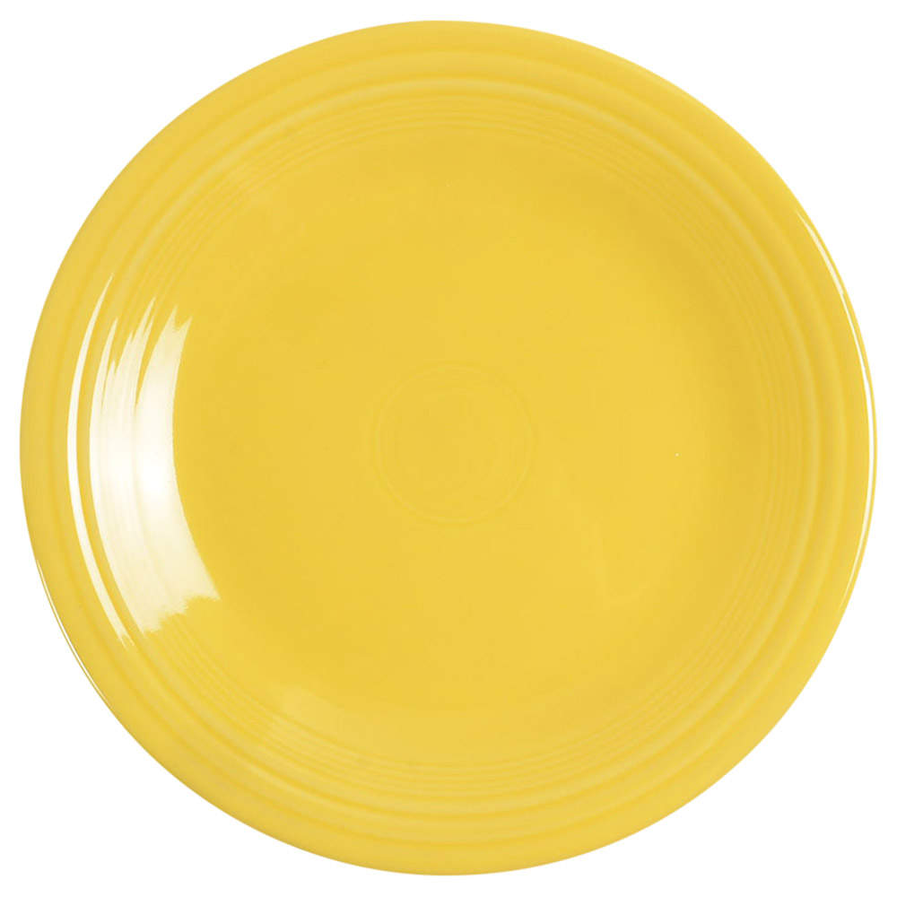 Fiesta Sunflower (Intro 2001) Dinner Plate by Homer Laughlin -1