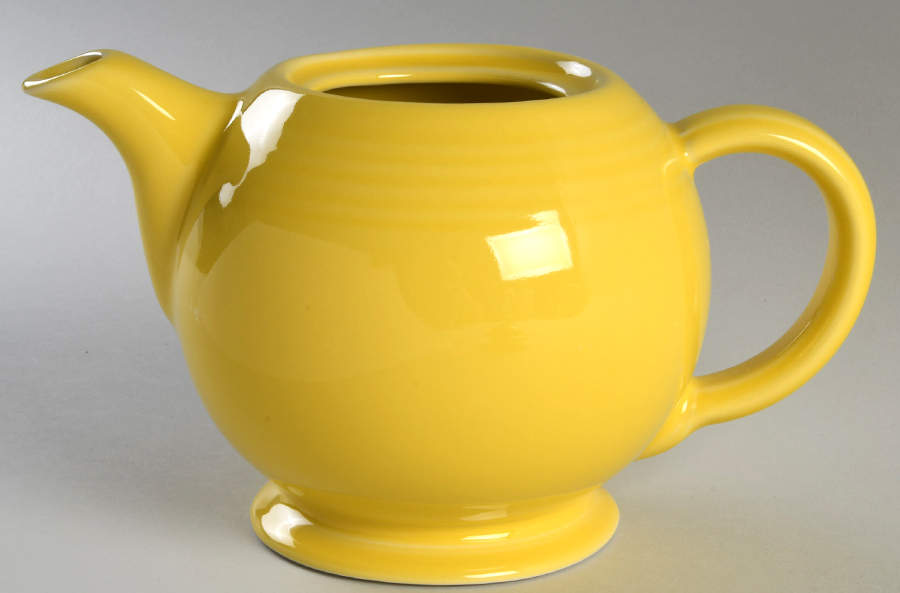 Fiesta Sunflower (Intro 2001) Teapot No Lid by Homer Laughlin -1