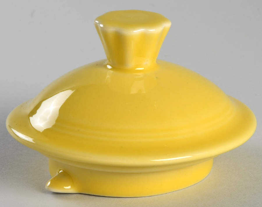 Fiesta Sunflower (Intro 2001) Lid for Teapot by Homer Laughlin -1
