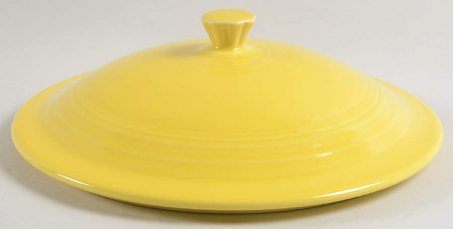 Fiesta Sunflower (Intro 2001) Lid for 2.5 Quart Round Casserole by Homer Laughlin -1