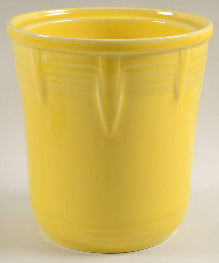 Fiesta Sunflower (Intro 2001) Medium Canister No Lid by Homer Laughlin -1